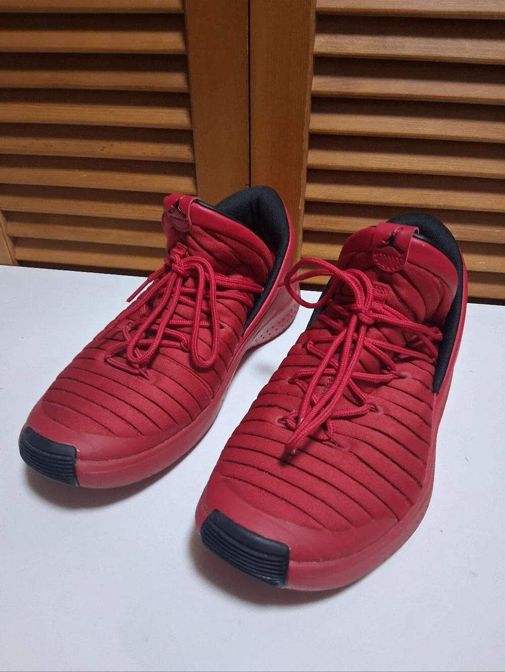 Nike Jordan Flight Luxe Gym Red Black Men's Sneaker * Size: 8.5
